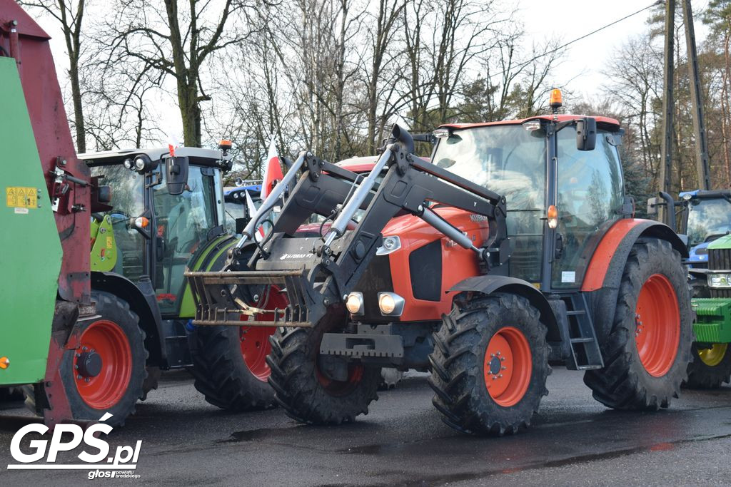 Strajk rolników w Nowym Mieście nad Wartą 24.01.2024