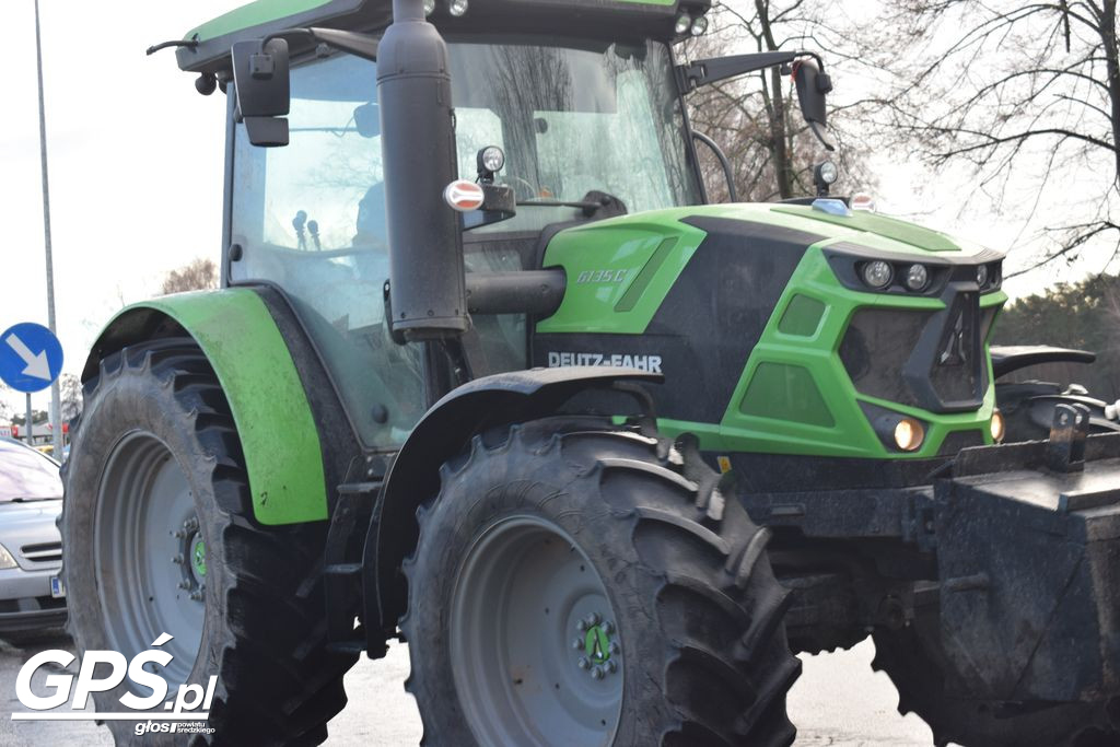 Strajk rolników w Nowym Mieście nad Wartą 24.01.2024