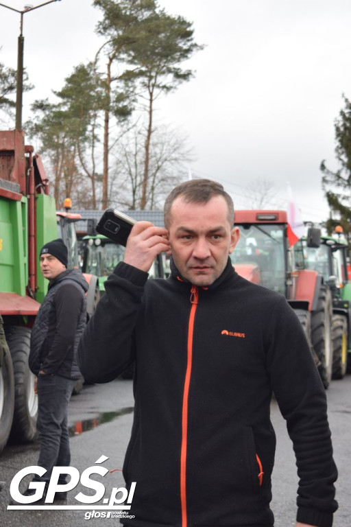 Strajk rolników w Nowym Mieście nad Wartą 24.01.2024