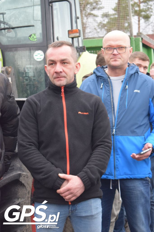 Strajk rolników w Nowym Mieście nad Wartą 24.01.2024