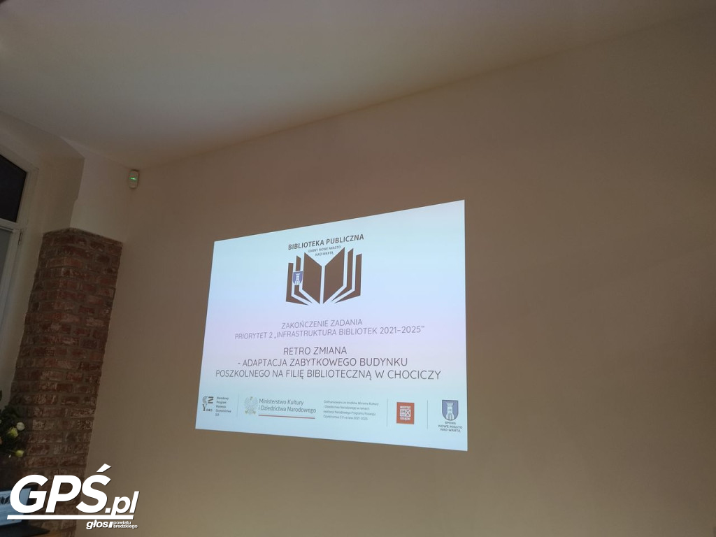 Otwarcie filii biblioteki w Chociczy