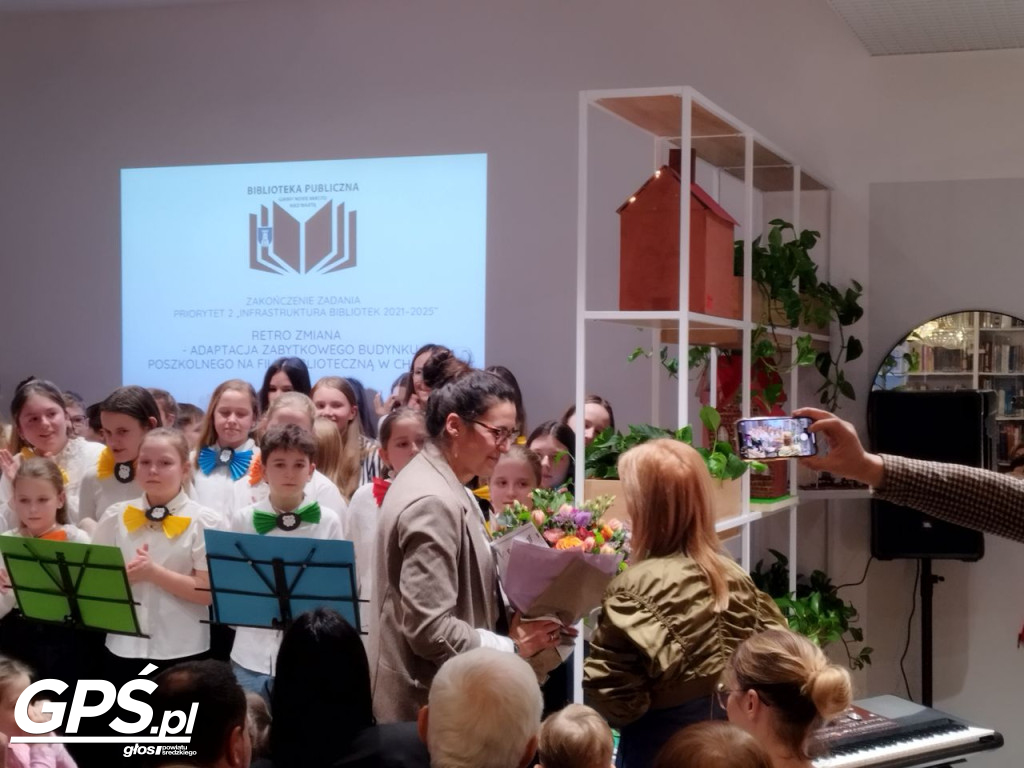 Otwarcie filii biblioteki w Chociczy