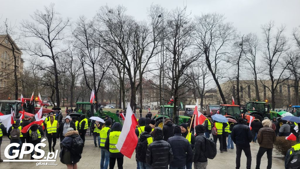 Protest rolników w Poznaniu - 9 lutego 2024