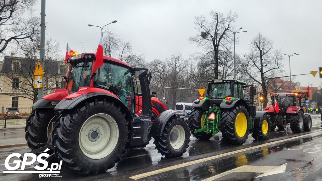 Protest rolników w Poznaniu - 9 lutego 2024