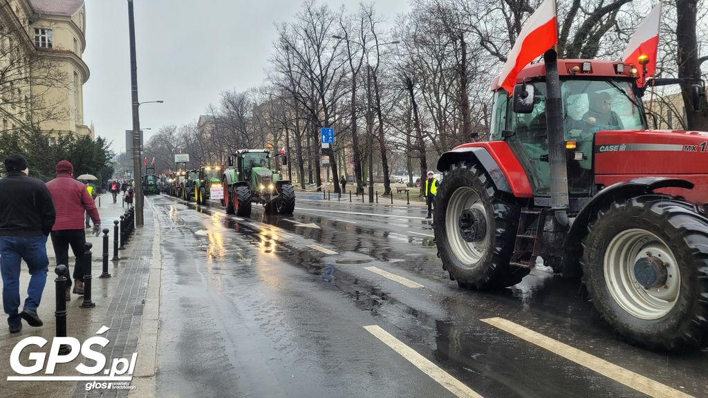 Protest rolników w Poznaniu - 9 lutego 2024