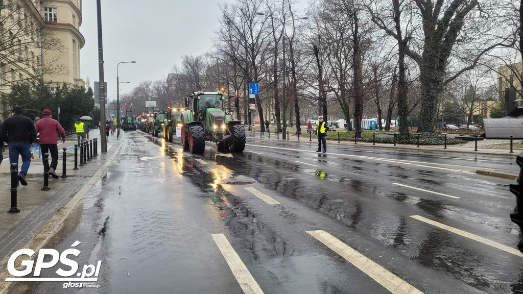 Protest rolników w Poznaniu - 9 lutego 2024
