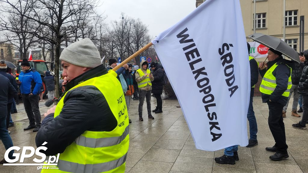 Protest rolników w Poznaniu - 9 lutego 2024