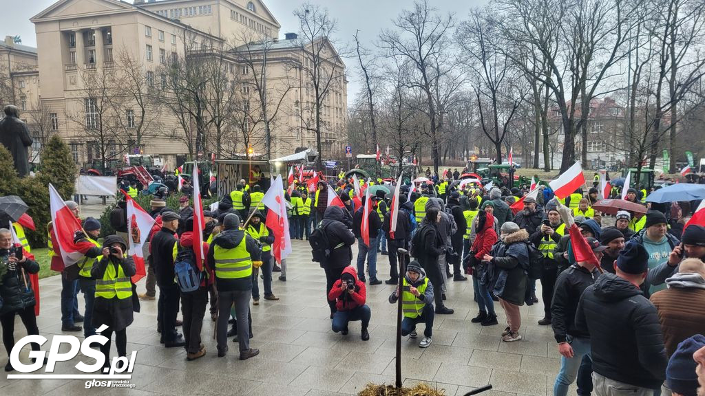 Protest rolników w Poznaniu - 9 lutego 2024