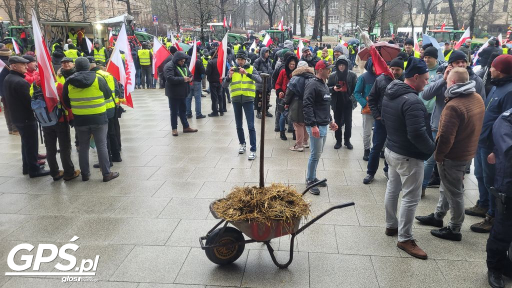 Protest rolników w Poznaniu - 9 lutego 2024