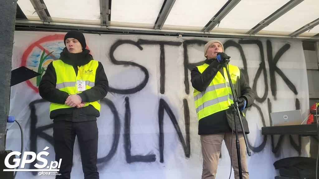 Protest rolników w Poznaniu - 9 lutego 2024