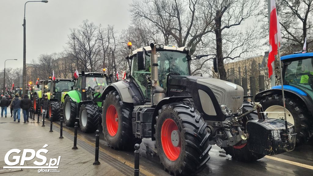 Protest rolników w Poznaniu - 9 lutego 2024