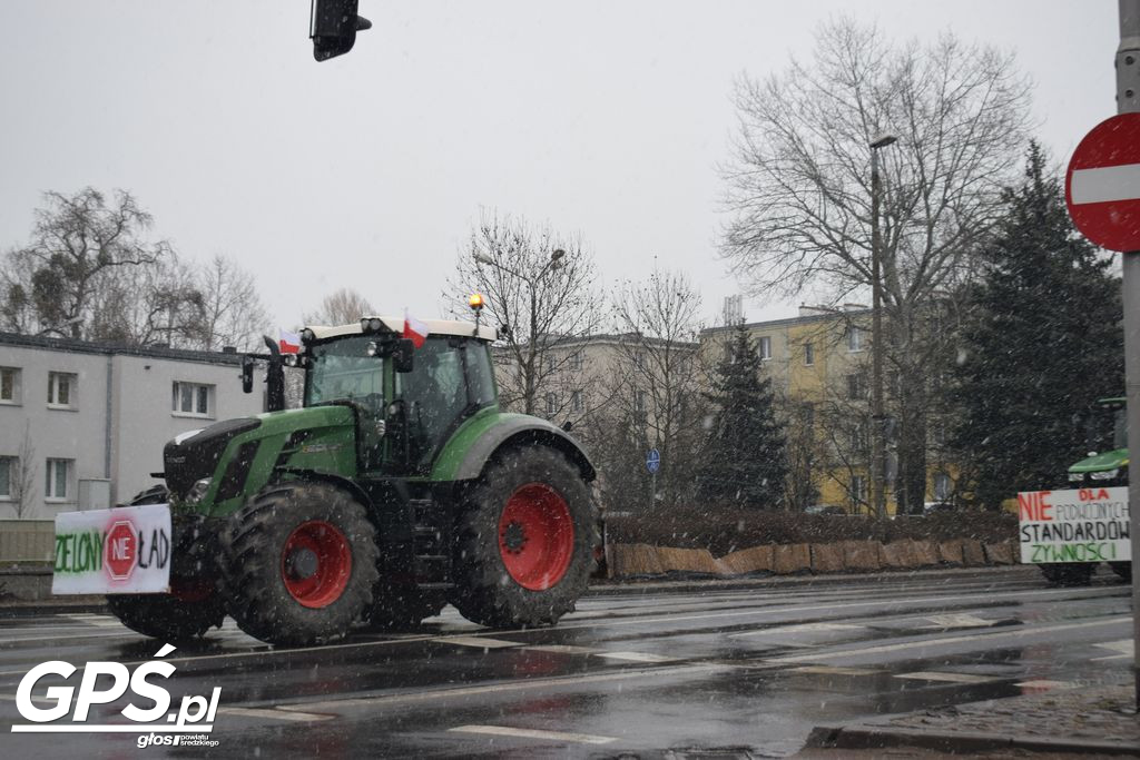 Protest rolników w Poznaniu - 9 lutego 2024