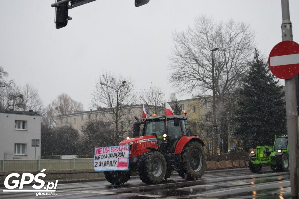 Protest rolników w Poznaniu - 9 lutego 2024