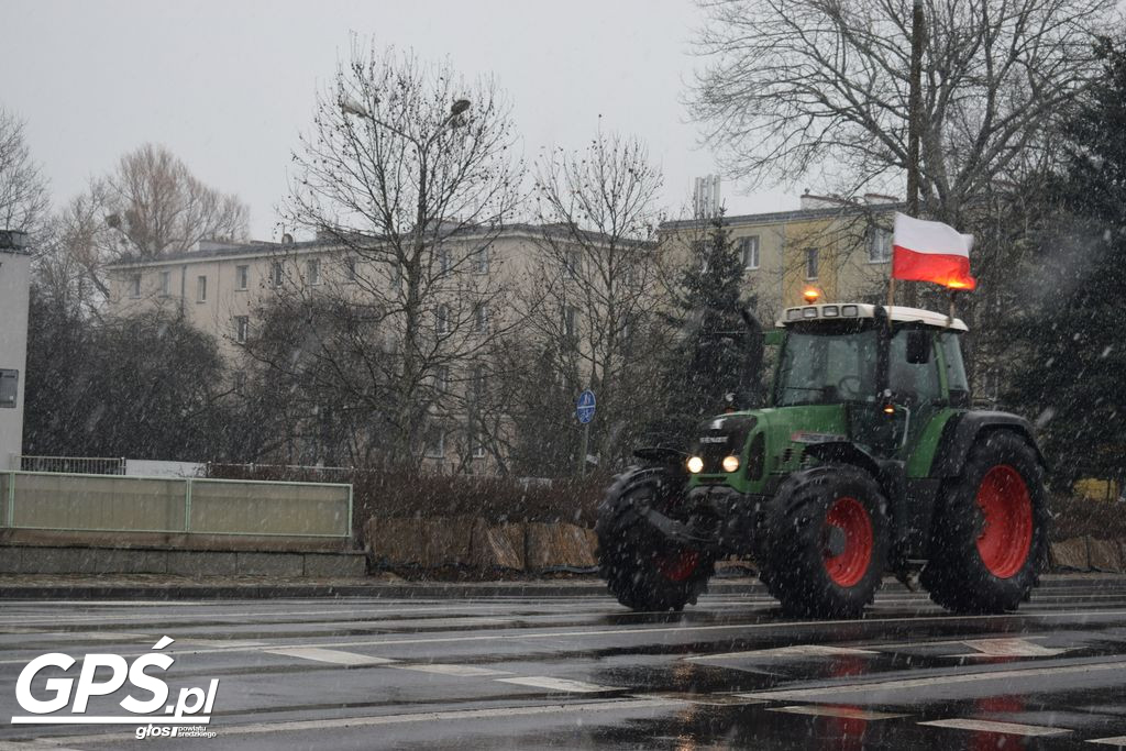 Protest rolników w Poznaniu - 9 lutego 2024