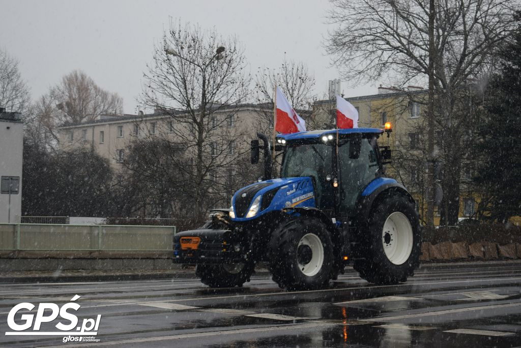 Protest rolników w Poznaniu - 9 lutego 2024