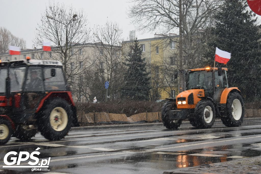 Protest rolników w Poznaniu - 9 lutego 2024