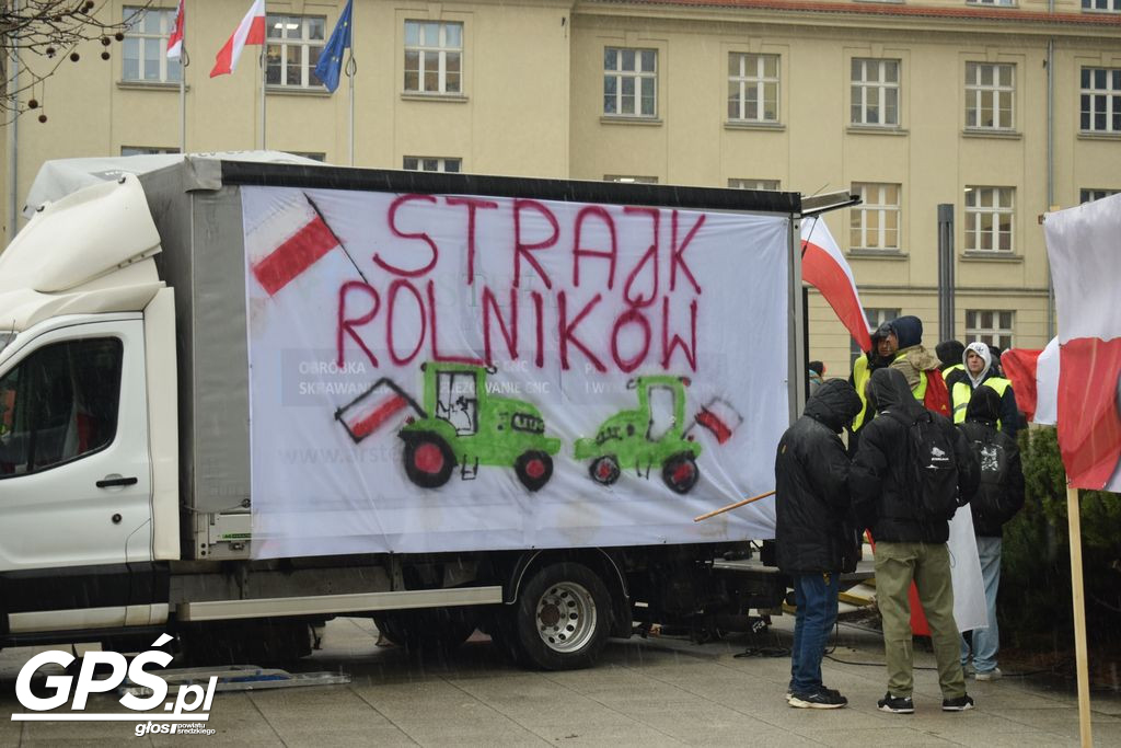 Protest rolników w Poznaniu - 9 lutego 2024