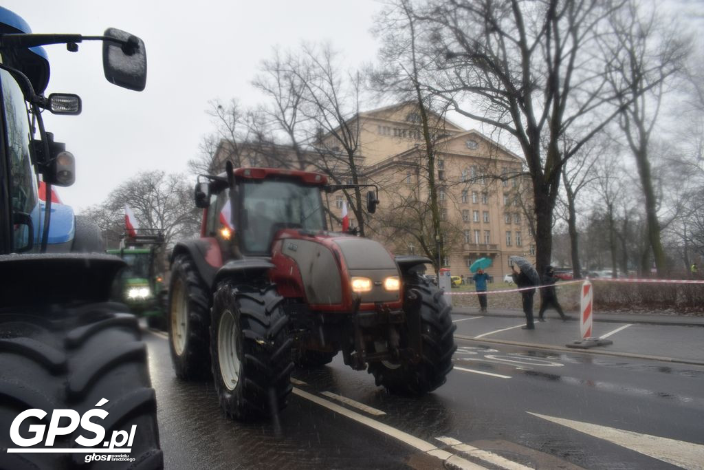 Protest rolników w Poznaniu - 9 lutego 2024