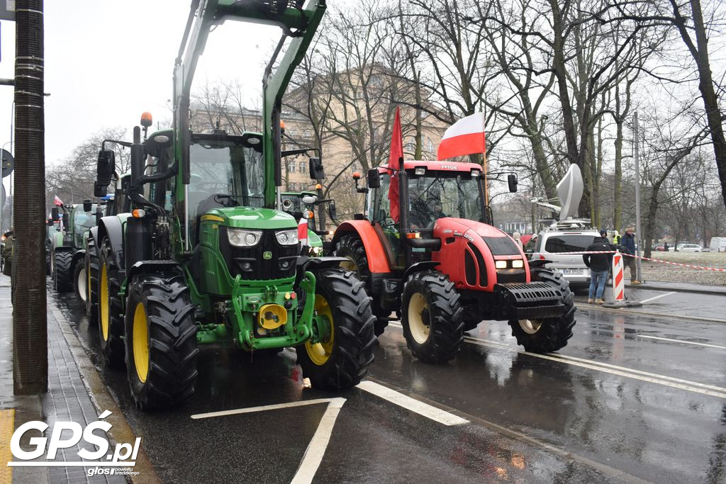 Protest rolników w Poznaniu - 9 lutego 2024