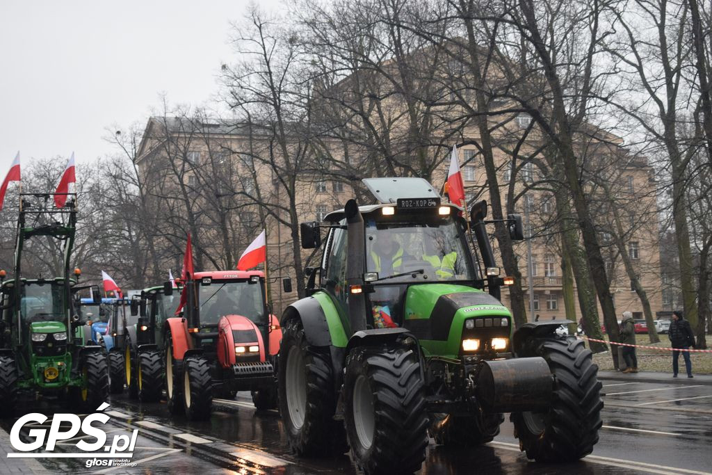 Protest rolników w Poznaniu - 9 lutego 2024