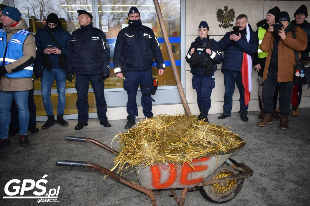 Protest rolników w Poznaniu - 9 lutego 2024
