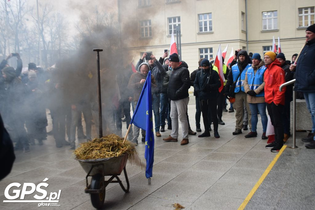 Protest rolników w Poznaniu - 9 lutego 2024