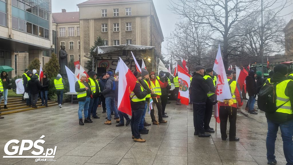 Protest rolników w Poznaniu - 9 lutego 2024