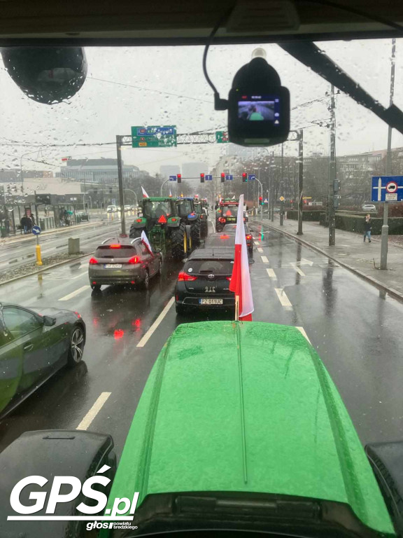 Protest rolników w Poznaniu - 9 lutego 2024