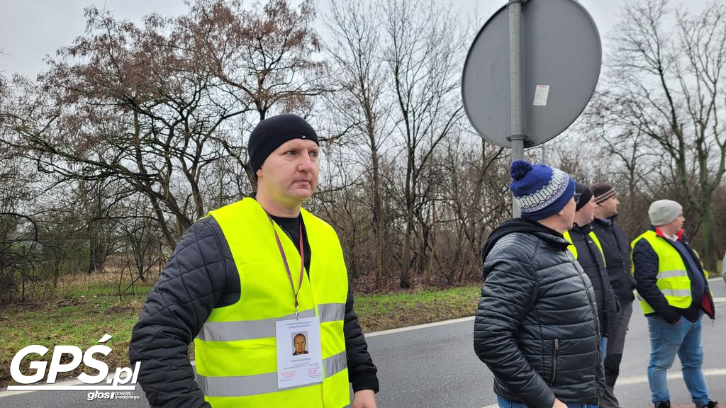 Protest rolników - Koszuty 20.02.2024 r.