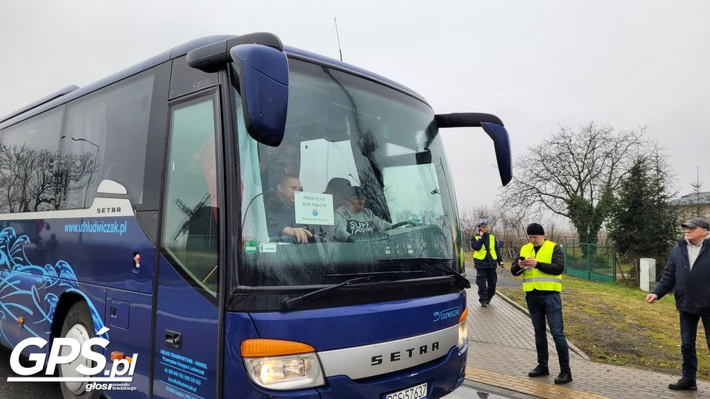 Protest rolników - Koszuty 20.02.2024 r.