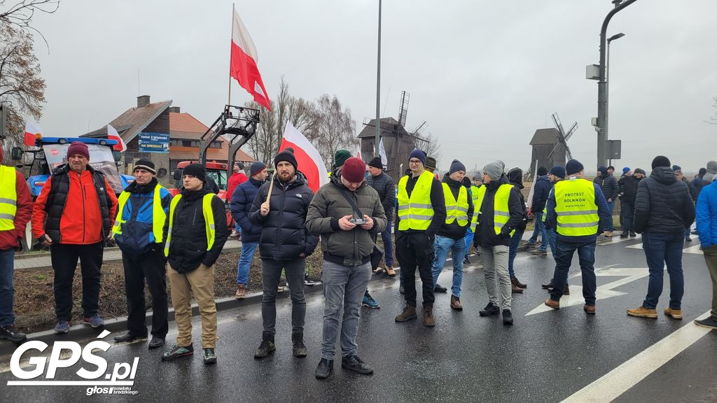 Protest rolników - Koszuty 20.02.2024 r.