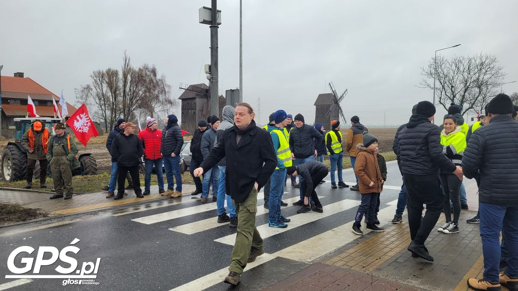 Protest rolników - Koszuty 20.02.2024 r.