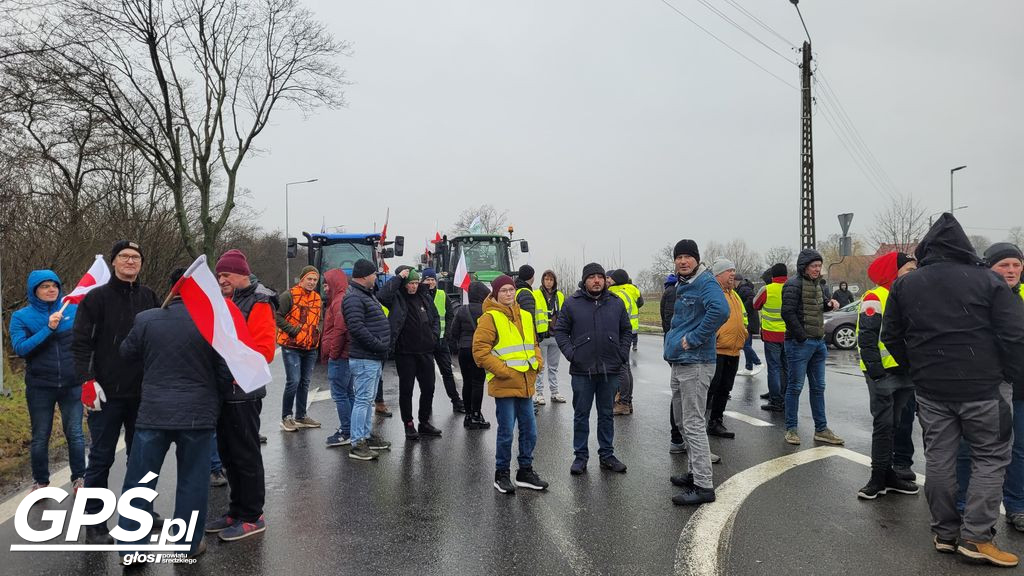 Protest rolników - Koszuty 20.02.2024 r.