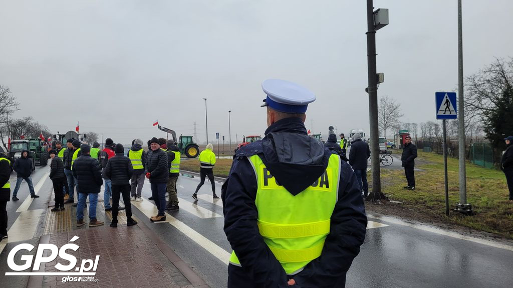 Protest rolników - Koszuty 20.02.2024 r.