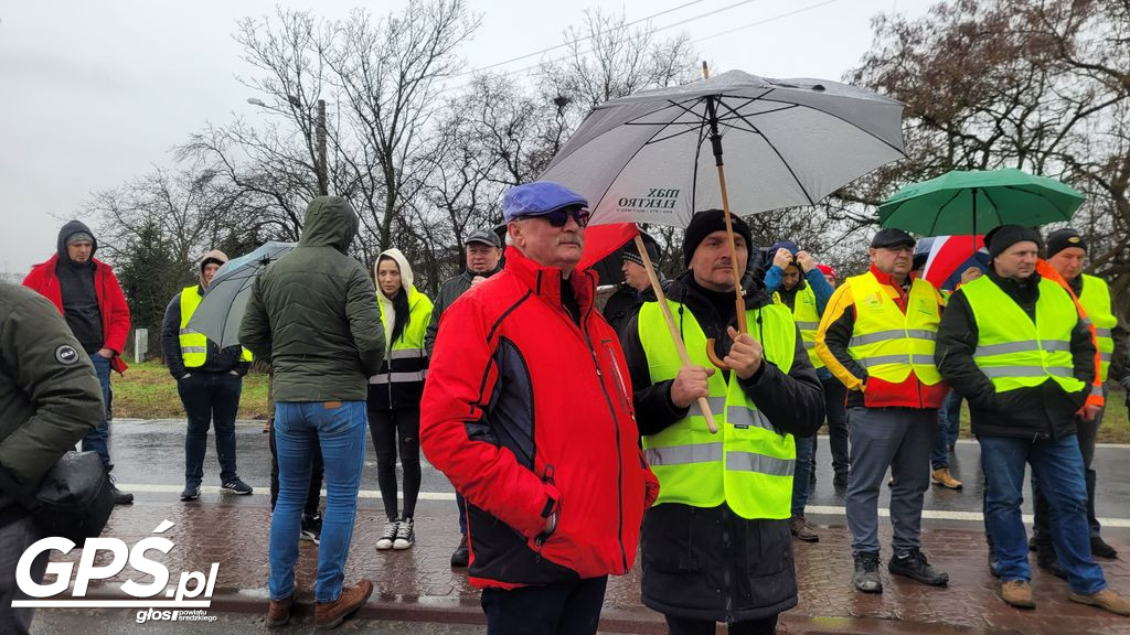 Protest rolników - Koszuty 20.02.2024 r.