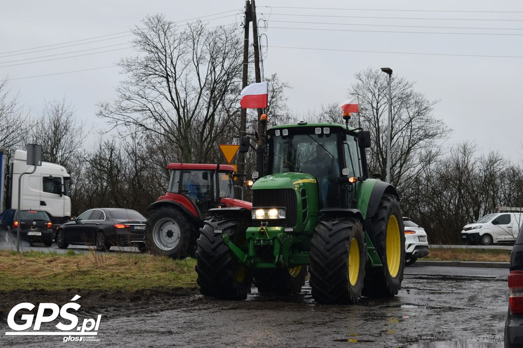 Protest rolników - Koszuty 20.02.2024 r.