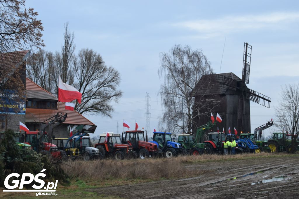 Protest rolników - Koszuty 20.02.2024 r.