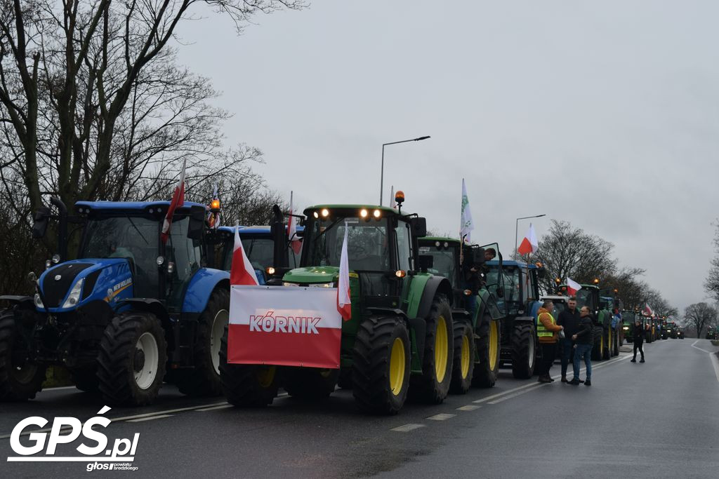 Protest rolników - Koszuty 20.02.2024 r.