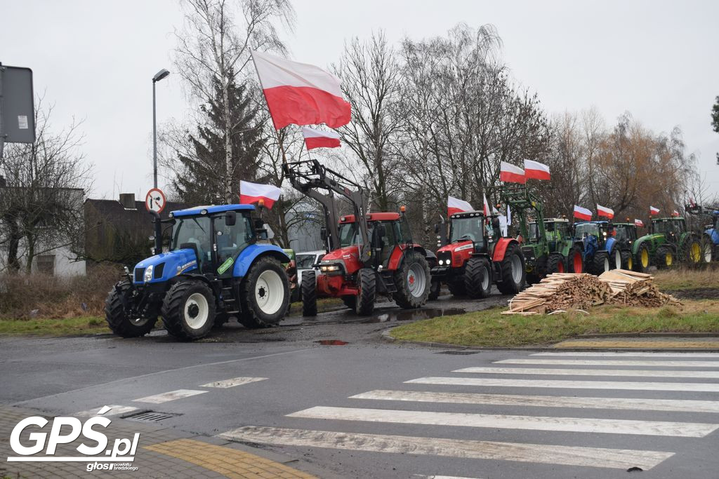 Protest rolników - Koszuty 20.02.2024 r.