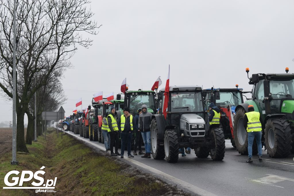 Protest rolników - Koszuty 20.02.2024 r.