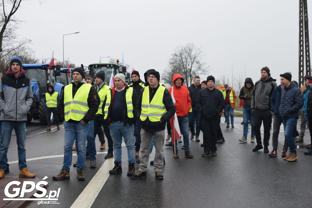 Protest rolników - Koszuty 20.02.2024 r.