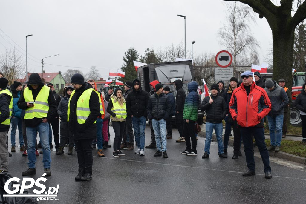 Protest rolników - Koszuty 20.02.2024 r.