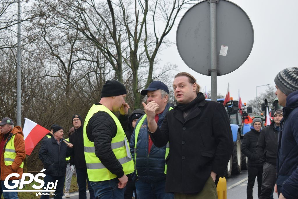 Protest rolników - Koszuty 20.02.2024 r.