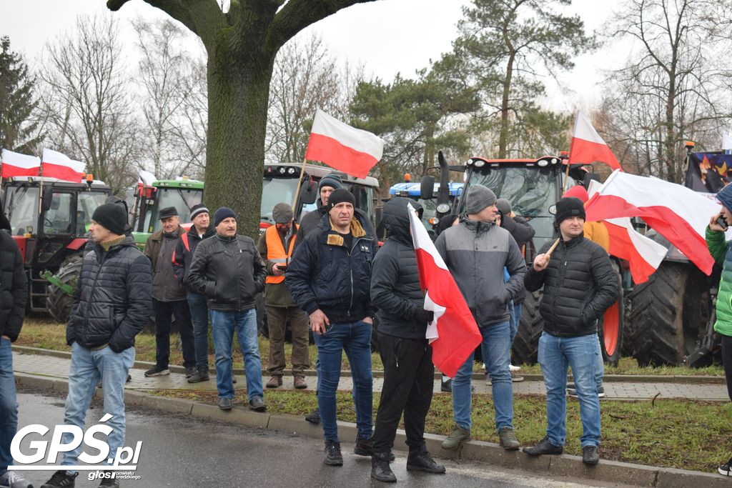Protest rolników - Koszuty 20.02.2024 r.