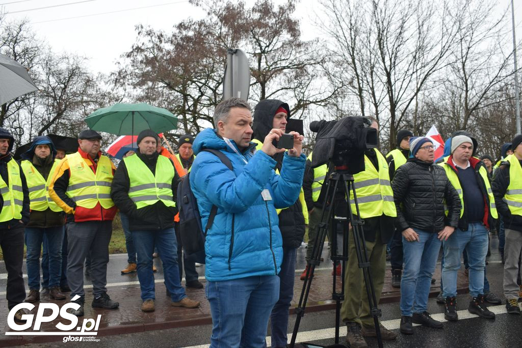 Protest rolników - Koszuty 20.02.2024 r.