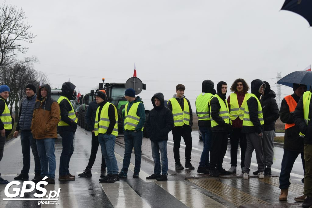 Protest rolników - Koszuty 20.02.2024 r.
