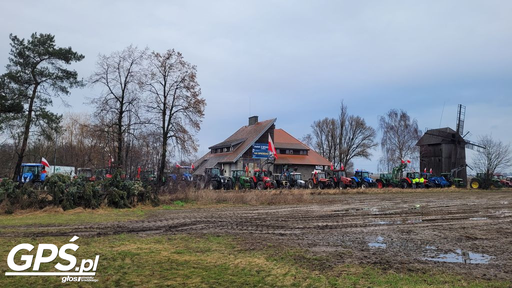 Protest rolników - Koszuty 20.02.2024 r.