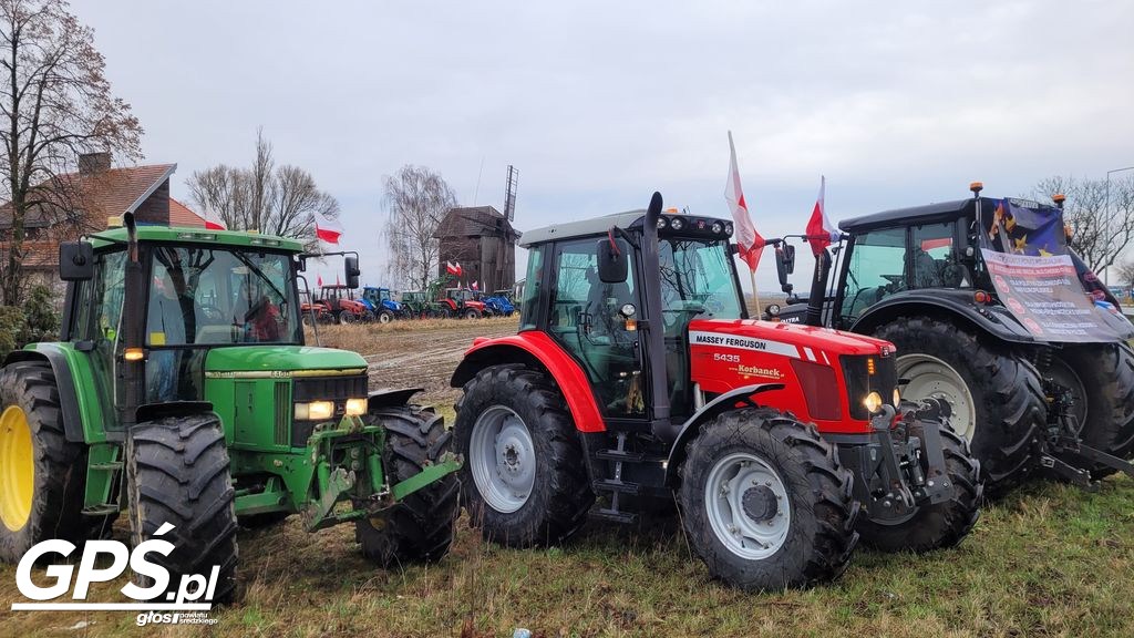 Protest rolników - Koszuty 20.02.2024 r.
