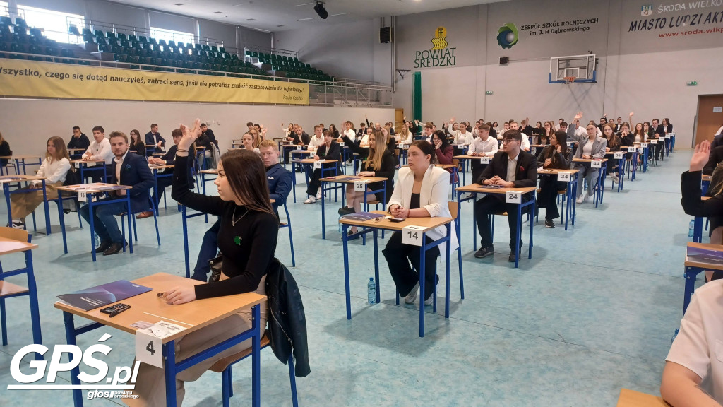 Matura w Zespole Szkół Rolniczych w Środzie Wielkopolskiej