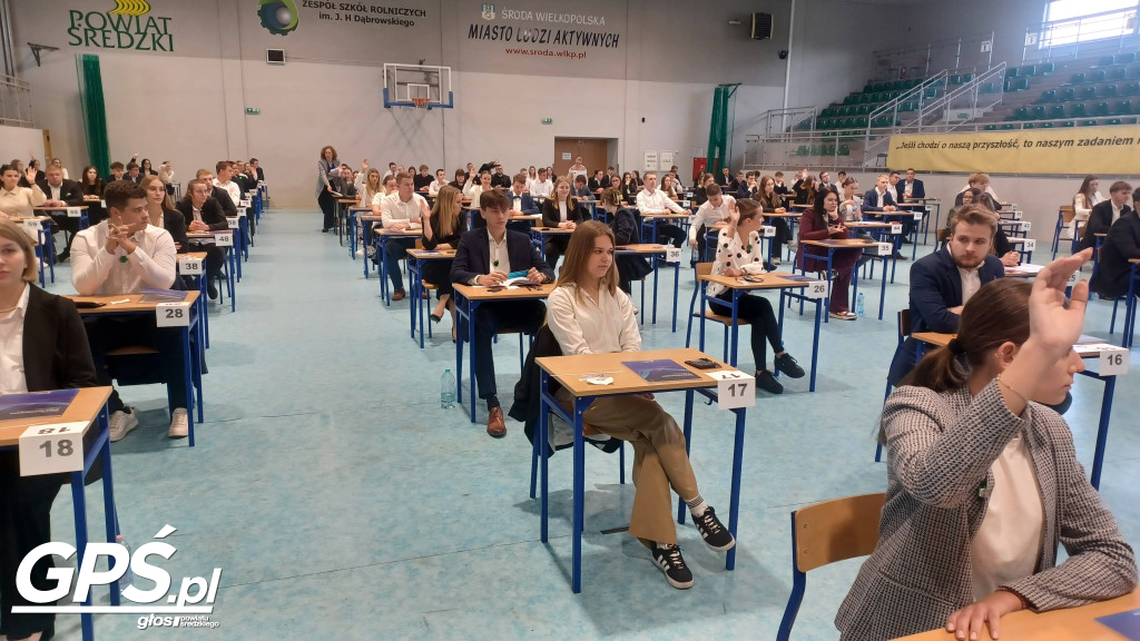 Matura w Zespole Szkół Rolniczych w Środzie Wielkopolskiej